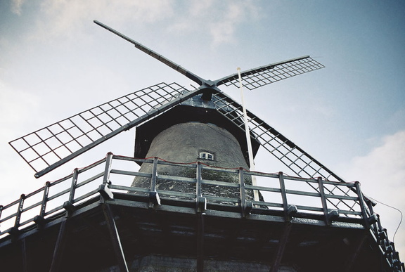 In front of Adavere windmill