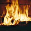 Near fireplace