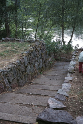 A path by the Viitna house