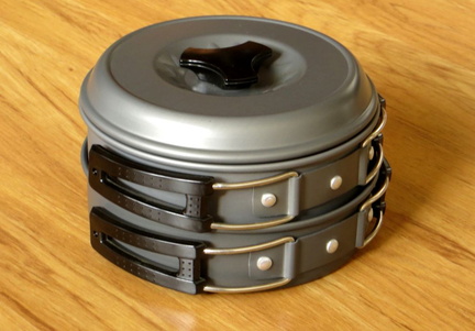 Cookware folded