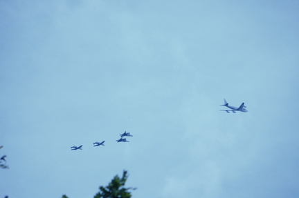 04.09.2015 - 2x F22, 2x A10 and KC135 over TUT