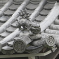 Roof tiles of Tenryuji temple complex