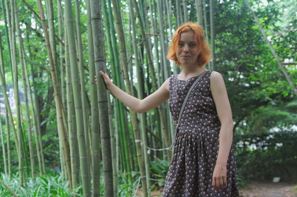 Nixx at Arashiyama bamboo grove 1