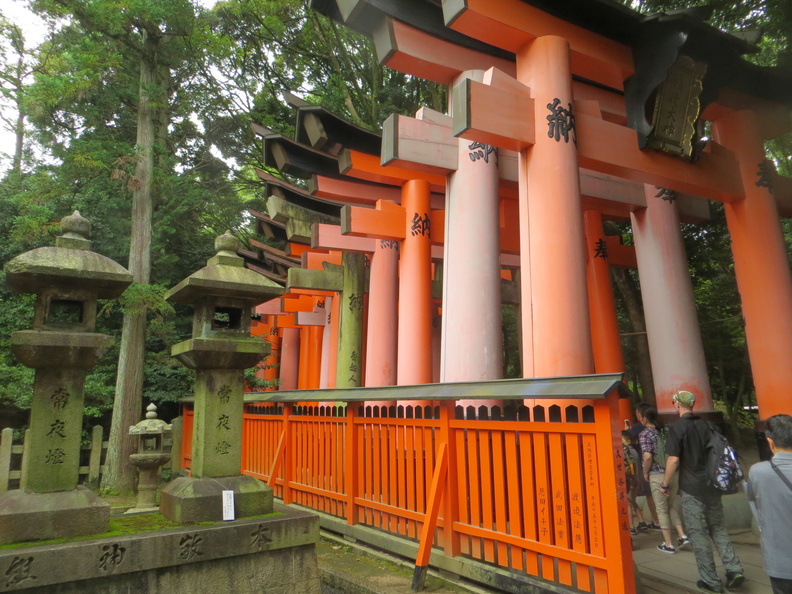 Torii path beginning at Fushimi Inari shrine