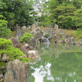 Nijo castle park pond