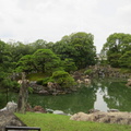 Nijo castle park pond 2