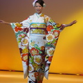Kimono demonstration at Nishijin Textile Center 3