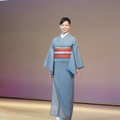 Kimono demonstration at Nishijin Textile Center 6