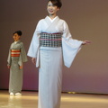 Kimono demonstration at Nishijin Textile Center 8