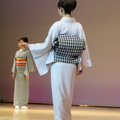 Kimono demonstration at Nishijin Textile Center 9