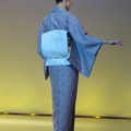 Kimono demonstration at Nishijin Textile Center 11