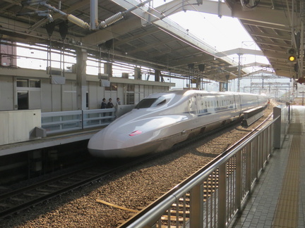 Shinkansen at Kyoto Station