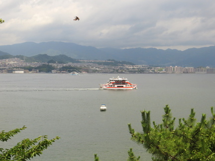 View on Miyajimaguchi from Miyajima