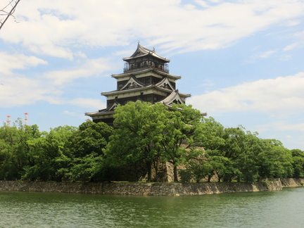 Hiroshima castle tower