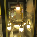 Old station chandelier