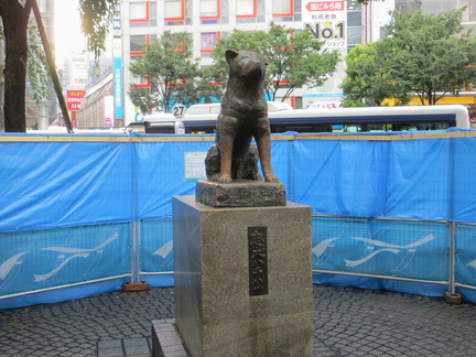 Hachiko memorial at Shibuya