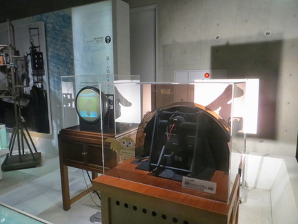 One of the first TV transmitters and receiver